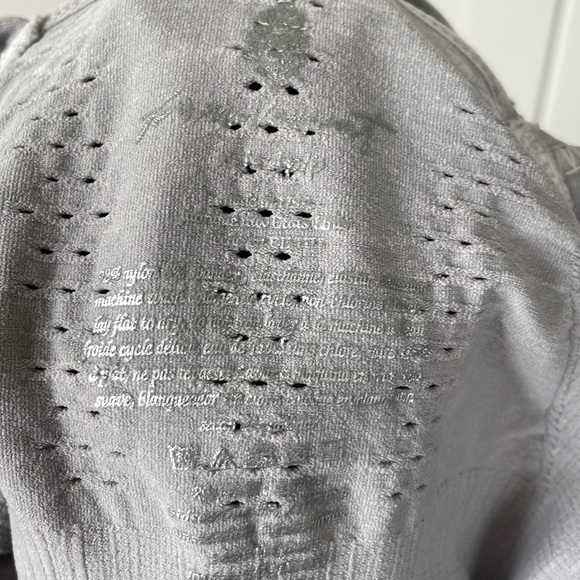 Free People Good Karma Runsie Color-Ice Gray Size-XS/Small NWOT - Picture 10 of 13